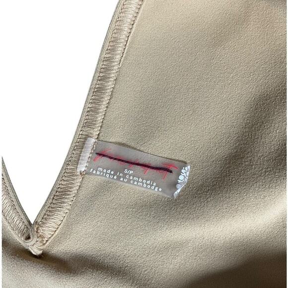 Free People Movement Never Better Colorblock Crop Black & Tan Size Small NWOT - Picture 8 of 9